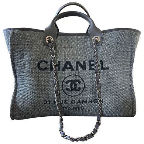 chanel deauville tote dhgate|Chanel deauville tote for sale.